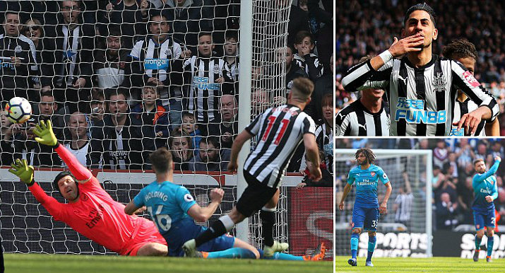 Hàng thủ thi đấu như mơ ngủ, Arsenal nhận cái kết không thể “nhục nhã” hơn trước chủ nhà Newcastle