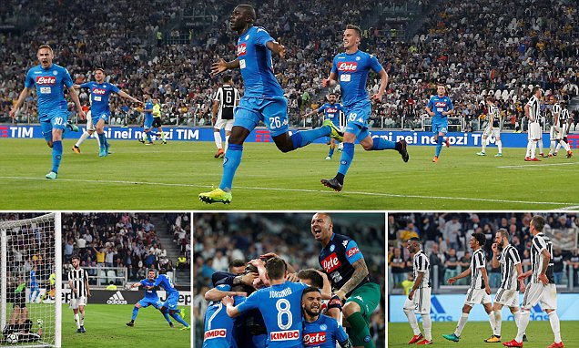 Bị Napoli kết liễu tại sân nhà, Juventus có nguy cơ lớn mất ngôi vô địch