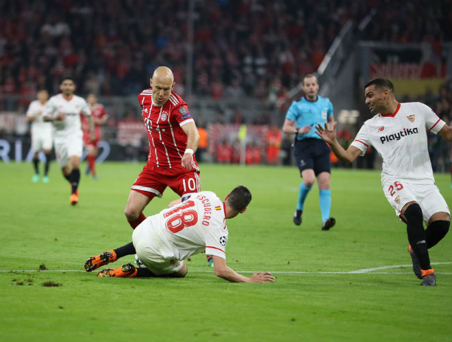 Kết quả Bayern Munich vs Sevilla: Tấn công điên cuồng, khung thành rung chuyển