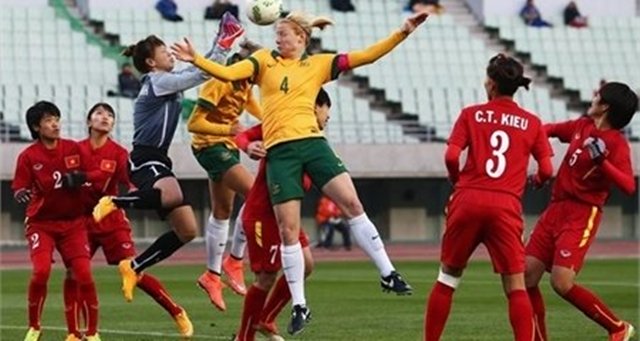 Tung đội hình B, ĐT nữ Việt Nam thảm bại trước Australia