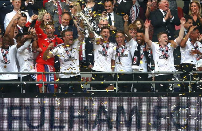 Đánh bại Aston Villa, Fulham trở lại Premier League sau 4 năm vắng bóng