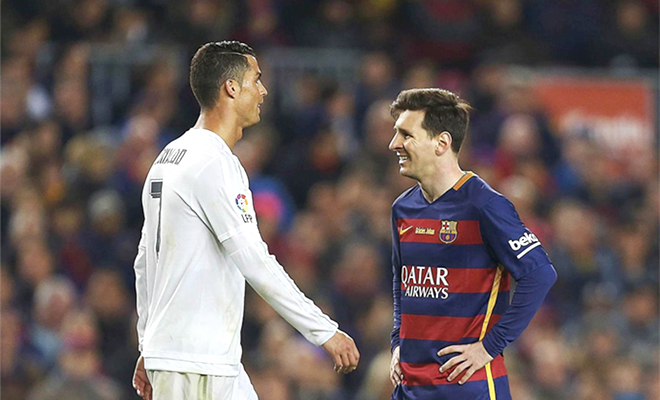 Sau vòng 36 Liga: Một Cris Ronaldo nỗ lực không thể cản được Messi thiên tài