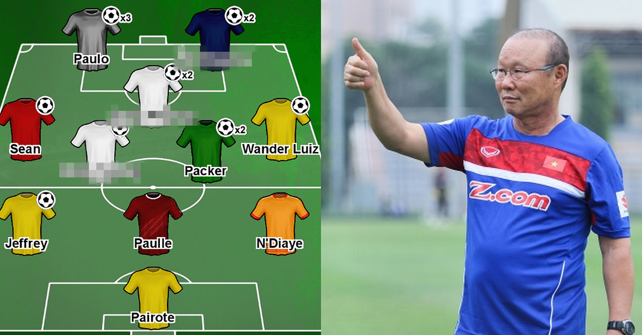 Đội hình tiêu biểu Đông Nam Á tuần qua: 2 trò cưng U23 của thầy Park làm rạng danh cả V-League