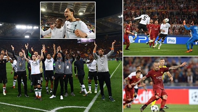 Kết quả Roma – Liverpool: Tưng bừng mưa bàn thắng, ngược dòng ấn tượng
