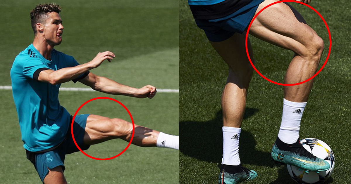 Chùm ảnh: Ronaldo khoe kiểu đầu mới cực “dị” và cơ bắp rắn chắc như lực sĩ trong buổi tập dưới trời nắng gắt