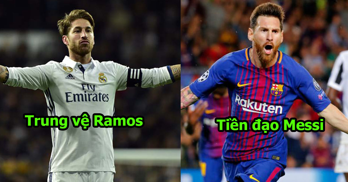 Siêu đội hình toàn diện không thể tìm điểm yếu nào trên thế giới: Ramos án ngữ, Messi đạo diễn!