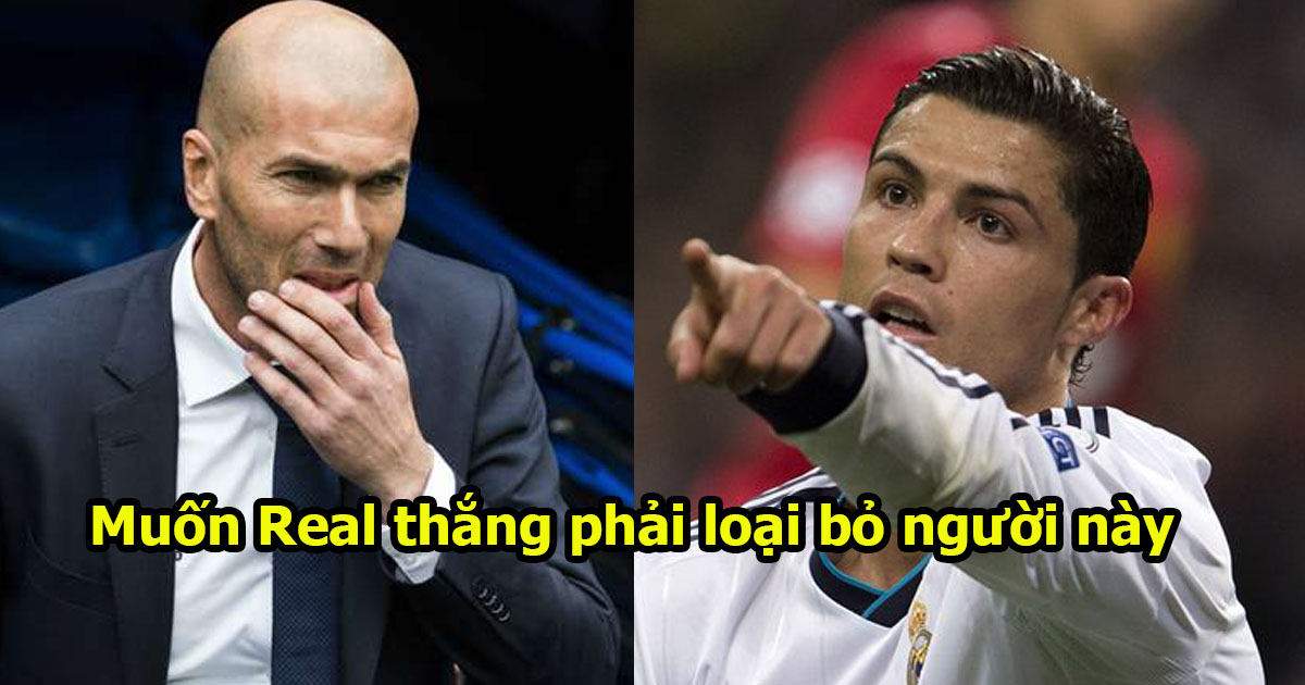 Lại lấn quyến Zidane, Ronaldo “ra lệnh” không cho siêu sao này vào sân nếu muốn Real vô địch, nghe xong mà ức chế!