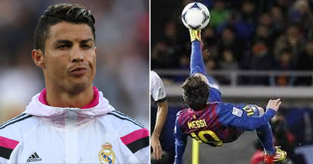 Dằn mặt Ronaldo, Messi thực hiện tuyệt kỹ ngả bàn đèn có 1-0-2 khiến fan Real run rẩy