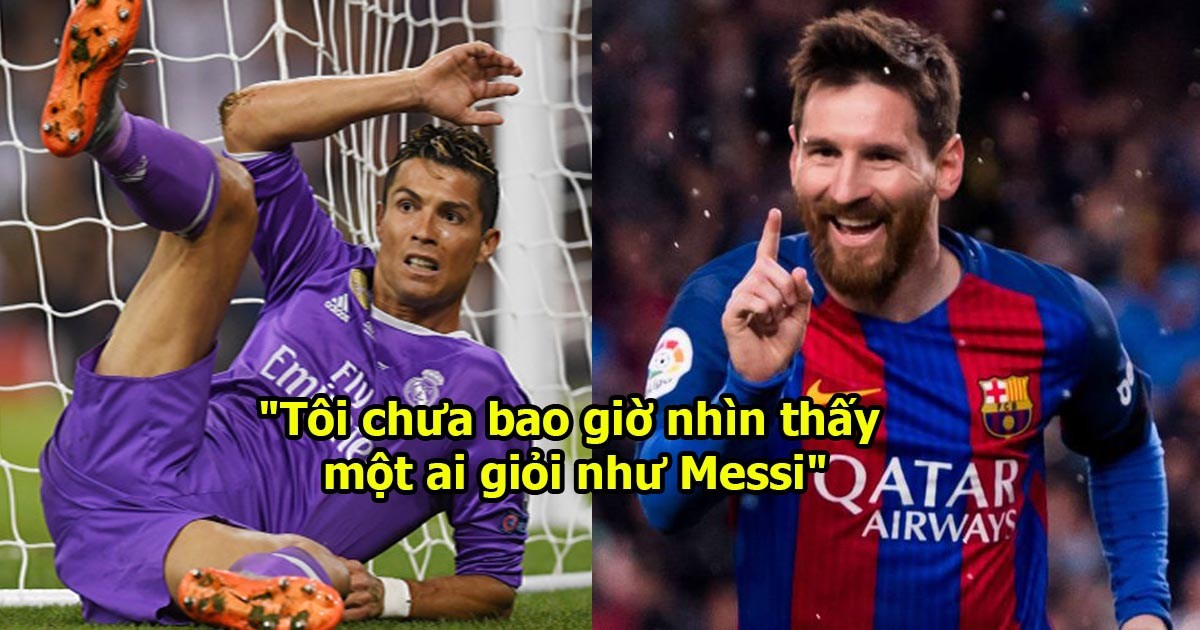 Tân HLV Real: “Không phải Ronaldo, Messi mới là cầu thủ xuất sắc nhất thế giới!”