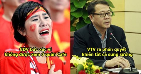 NÓNG: Hàng triệu người phẫn nộ vì bị cấm chiếu World Cup ở quán cafe, VTV vội vàng ra quyết định khiến tất cả vỡ òa sung sướng