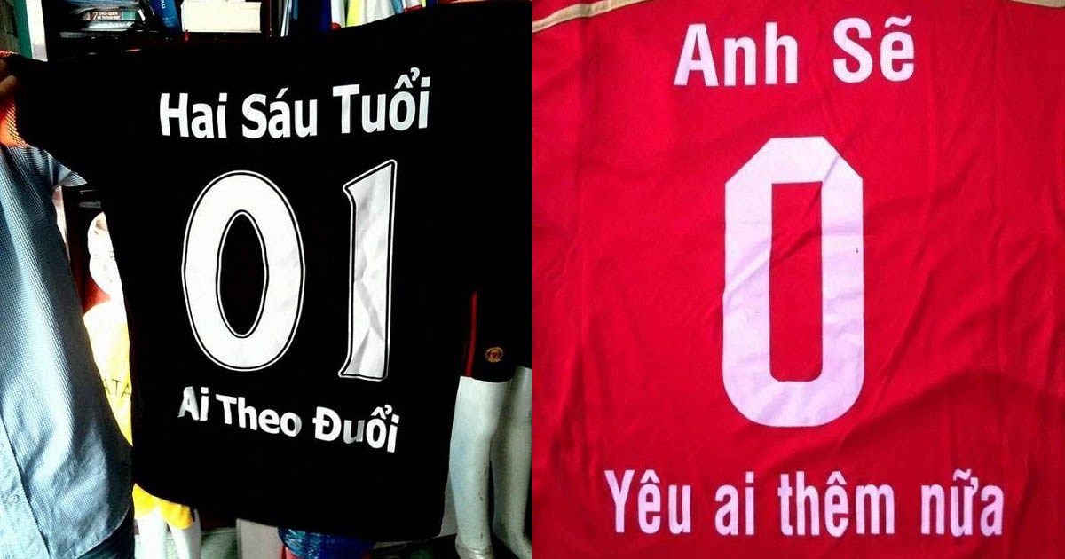 10 mẫu áo đấu kỳ dị khẳng định tại sao Việt Nam là đất nước sáng tạo nhất thế giới