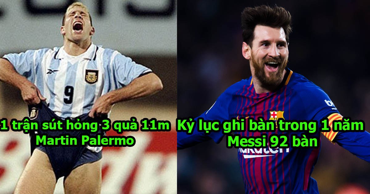 12 kỷ lục ĐIÊN RỒ trong bóng đá mà bạn không thể tin chúng tồn tại: Kỳ tích của Messi là bất khả xâm phạm