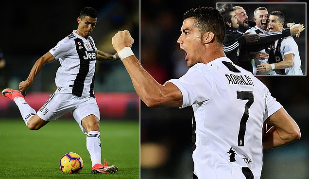 Ronaldo chói sáng như một vị thần, Juventus ngược dòng vượt ải Carlo Castellani