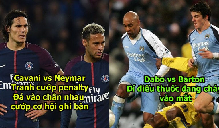10 cặp đồng đội chung 1 màu áo mà căm ghét nhau hơn kẻ thù: Neymar-Cavani chưa là gì với cặp số 5