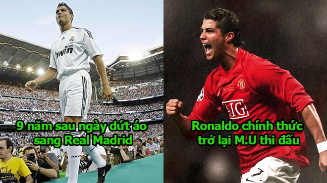 Trở lại mái nhà MU sau 9 năm bôn ba ở Real, Ronaldo phát biểu 1 câu khiến tất cả vỡ òa sung sướng
