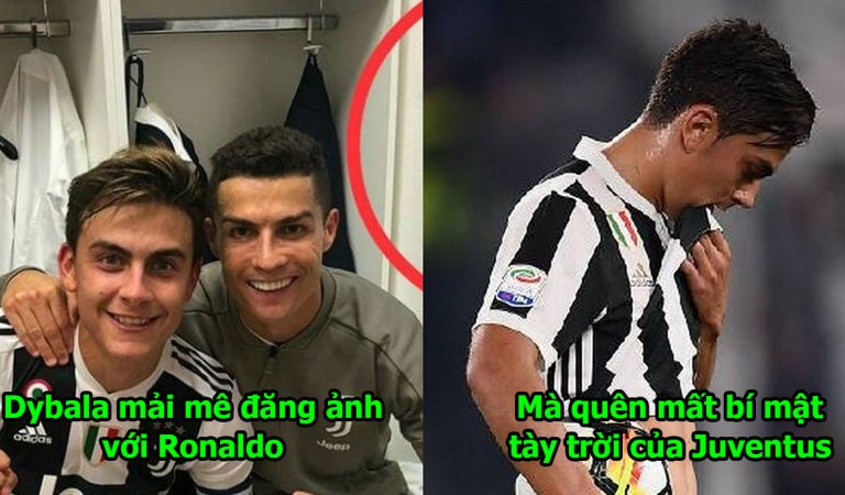 Khoe ảnh chụp thân thiết cùng Ronaldo, Dybala vô tình để lộ bí mật tày đình khiến Juventus điêu đứng