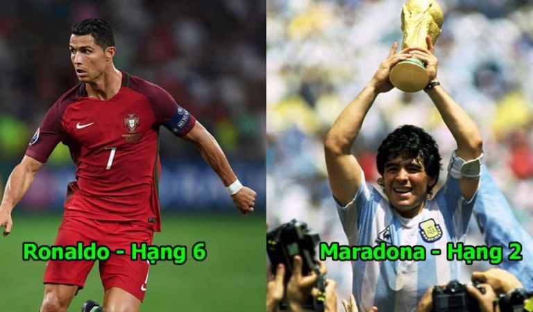 10 thánh gánh team vĩ đại nhất lịch sử bóng đá: Một mình cân cả Bồ Đào Nha, Ronaldo vẫn thua tâm phục huyền thoại này