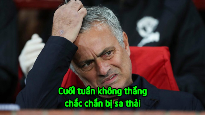 Hết kiên nhẫn với Mourinho, MU CHÍNH THỨC ra thối hậu thư: “Cuối tuần này không thắng là bay ghế”