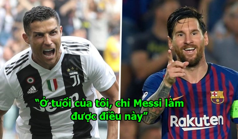 Nghe Ronaldo phát biểu cực chất về đại kình địch Messi thế này, mọi siêu sao trên thế giới đều phải câm lặng!