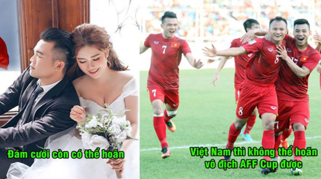 Quyết tâm vô địch AFF Cup, siêu tiền vệ Việt Nam hoãn luôn cả đám cưới để phục vụ ĐTQG khiến hàng triệu người thán phục