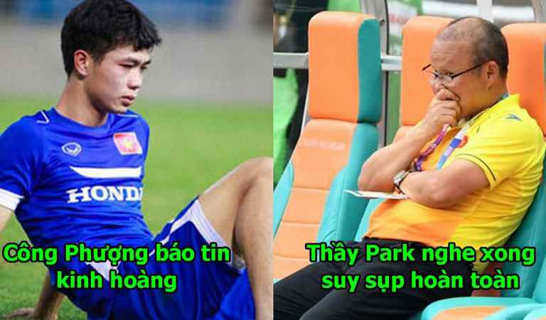 Hết Văn Thanh đến lượt Công Phượng báo tin cực buồn cho thầy Park, đội hình trong mơ chinh phục AFF Cup tan tành rồi