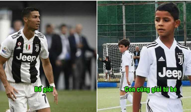 Vượt trội hoàn toàn so với đồng đội cùng lứa, con trai Ronaldo lập cú đúp cực đỉnh giúp đội nhí Juventus đè bẹp đối thủ