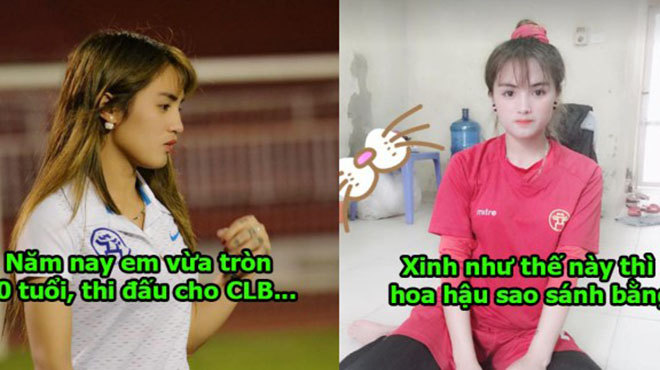 Xinh đẹp đến mức các hoa hậu cũng phải nể phục, nữ cầu thủ Việt Nam khiến tất cả phát cuồng tìm facebook