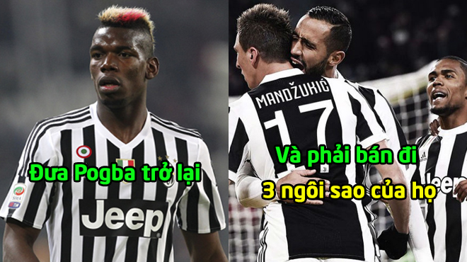 CHUYỂN NHƯỢNG ngày 12/11: Juventus quyết sinh 3 ngôi sao, chiêu mộ bằng được Paul Pogba