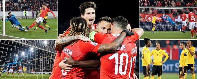 Kết quả Thụy Sỹ vs Bỉ: Mãn nhãn với đại tiệc tưng bừng 7 bàn thắng và kết cục khó tin