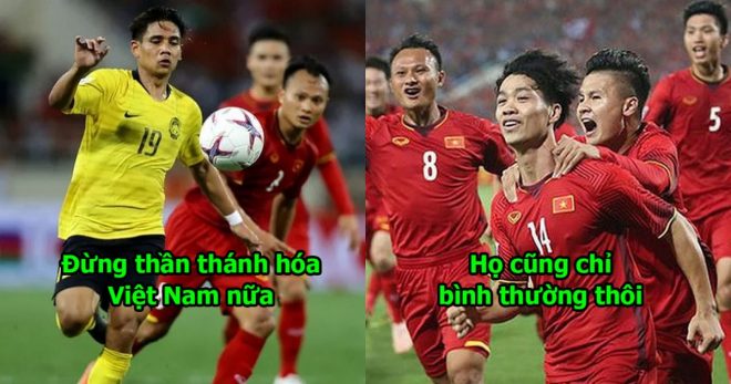 Cầu thủ Malaysia vẫn cay cú: “Chúng tôi đá trên cơ hẳn Việt Nam, chỉ là hơi đen mà thôi!”