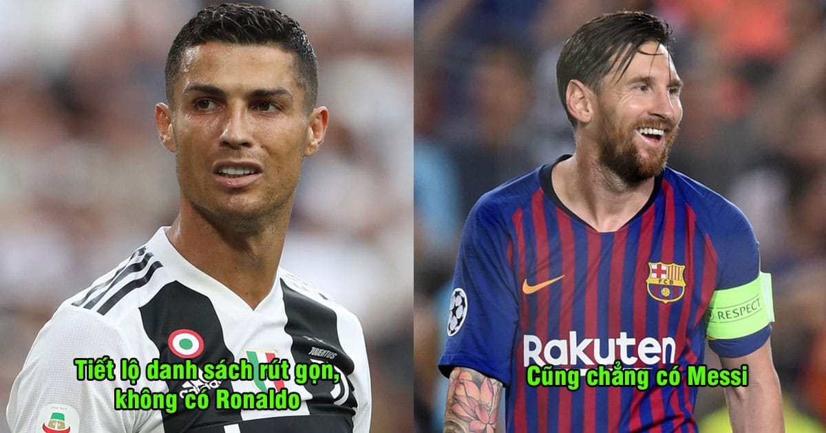 Cập nhật cuộc đua khốc liệt của QBV Châu Âu 2018: Bất ngờ cả Ronaldo và Messi đều bị đánh bật