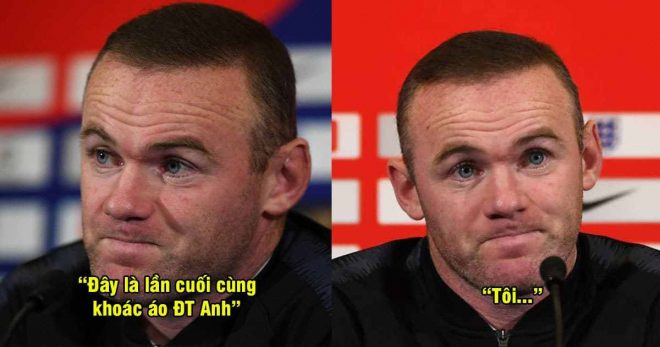 Lần cuối cùng được khoác áo ĐT Anh, Rooney đã có những chia sẻ làm hàng triệu fan M.U rơi lệ