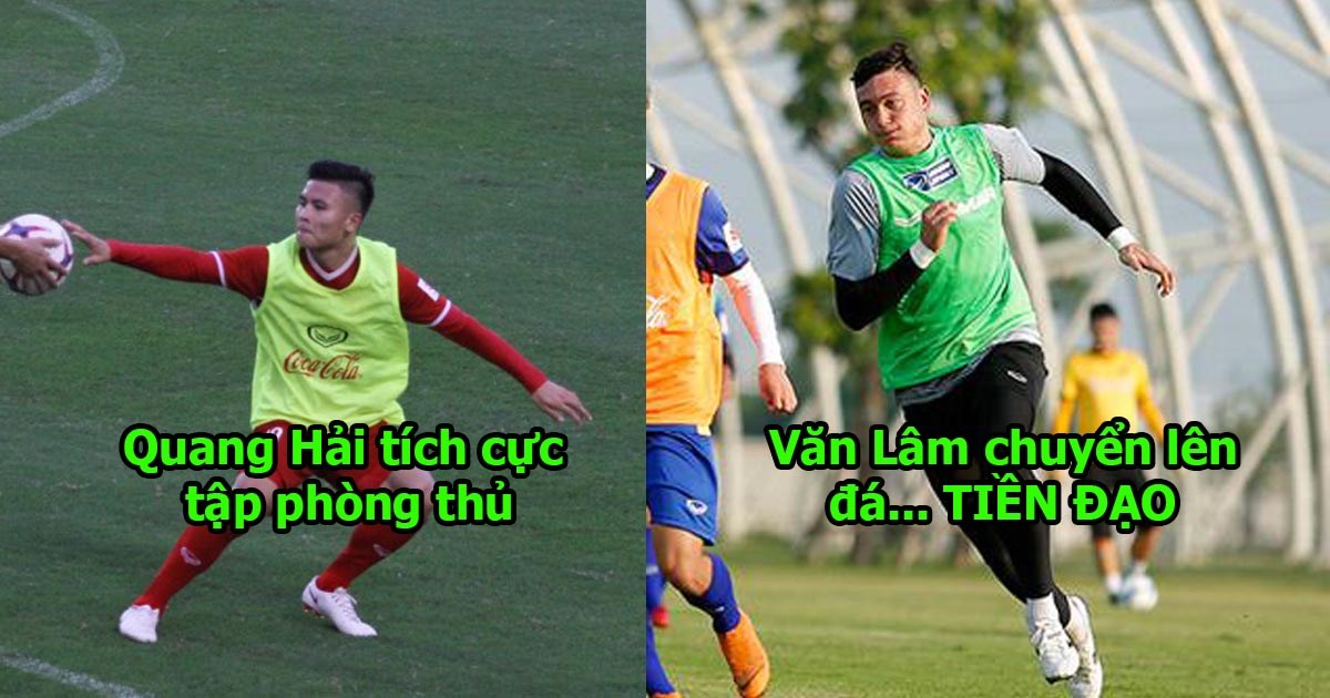 CHÙM ẢNH: Đội tuyển Việt Nam tập luyện chiến thuật cực lạ, Thái Lan với Malaysia nhìn thấy có mà choáng váng