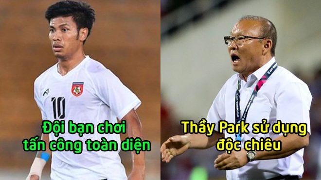 Đội hình Việt Nam và Myanmar tối nay: Thầy Park tin dùng Anh Đức, đội bạn quyết chơi tất tay