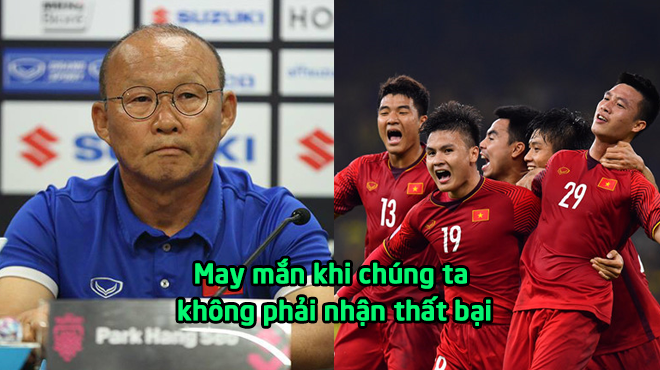 Thầy Park: “Tôi cảm thấy thật may mắn khi tuyển Việt Nam chưa thua”