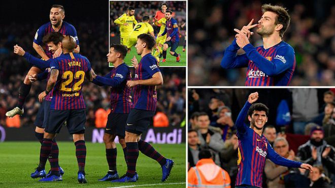 Messi tung đường dọn cỗ siêu hạng, Barca đánh chìm ‘Tàu ngầm vàng’, lấy lại ngôi đầu La Liga