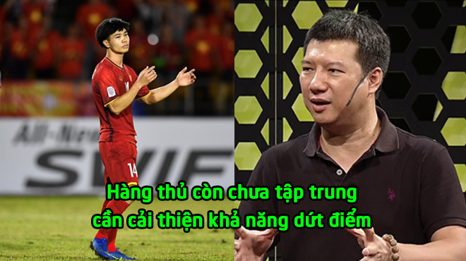 BLV Quang Huy: “Hàng thủ của ĐTVN còn chưa tốt, dứt điểm cần phải lạnh lùng hơn”