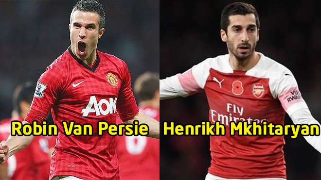 4 ngôi sao từng khoác áo Man United và Arsenal: Gọi tên Van Persie