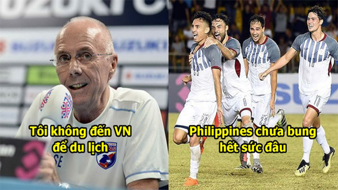 HLV Philippines mạnh dạn tuyên bố: “Chúng tôi sẽ thắng Việt Nam 2-0”