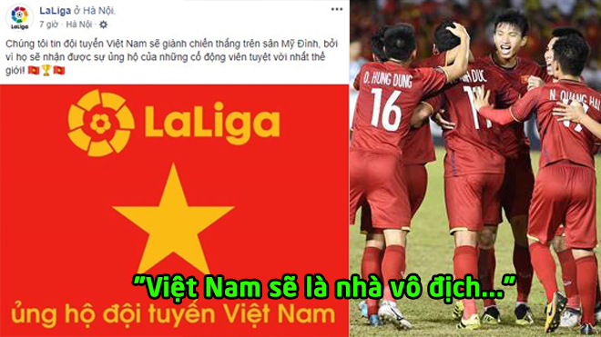 Suýt cho Malaysia ăn hành, ĐT Việt Nam lại được BTC La Liga nhuộm đỏ ‘thả thính’