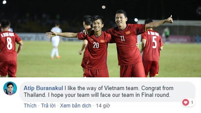 CĐV Thái Lan thừa nhận: “Chúng tôi thích cách Việt Nam chơi bóng”