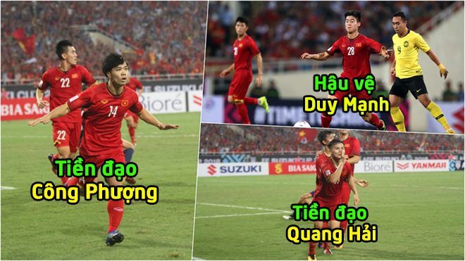 Đội hình “tối ưu” của ĐT Việt Nam trước ĐT Malaysia ở chung kết AFF Cup 2018: Ghi bàn kết liễu Philippines; Công Phượng sẽ được trọng dụng ngay từ đầu?