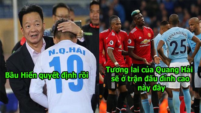 Không phải La Liga, bầu Hiển chốt tương lai Quang Hải là cầu thủ đầu tiên của Việt Nam tới Manchester chơi bóng
