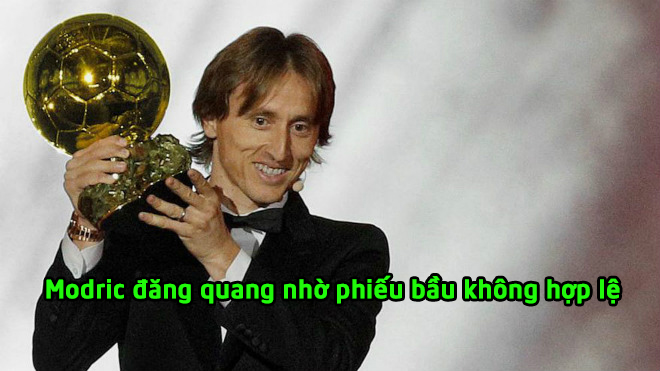 KHÓ TIN: France Football khai khống; Luka Modric đoạt “Quả bóng Vàng” từ phiếu bầu giả mạo?