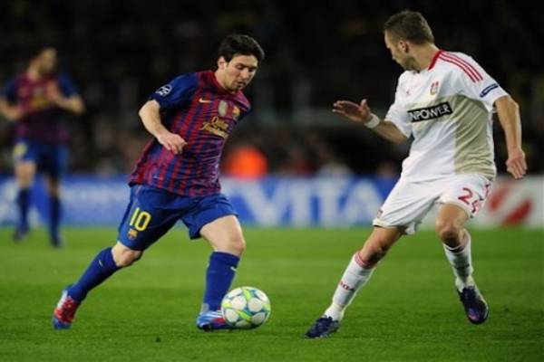 Messi đã ghi năm bàn vào lưới Bayer Leverkusen trong trận bạo loạn 7-1