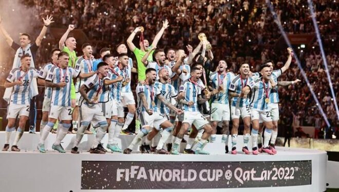 Argentina vừa mới vô địch World Cup năm 2022
