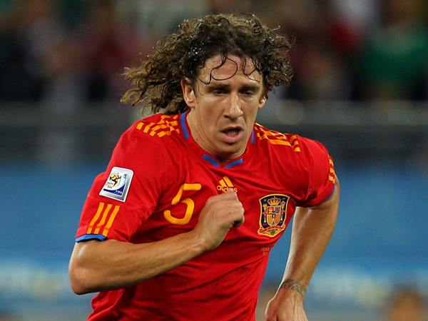 Carles Puyol là một trong những cầu thủ Tây Ban Nha xuất sắc nhất lịch sử