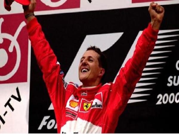 Michael Schumacher là 1 trong những tay đua F1 huyền thoại