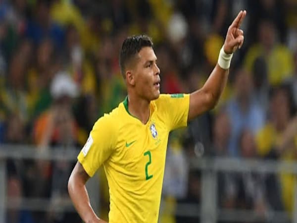 Thiago Silva khi thi đấu cho đội tuyển quốc gia