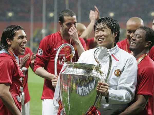 Park Ji-Sung đã đóng góp một phần không nhỏ trong chức vô địch C1 của MU